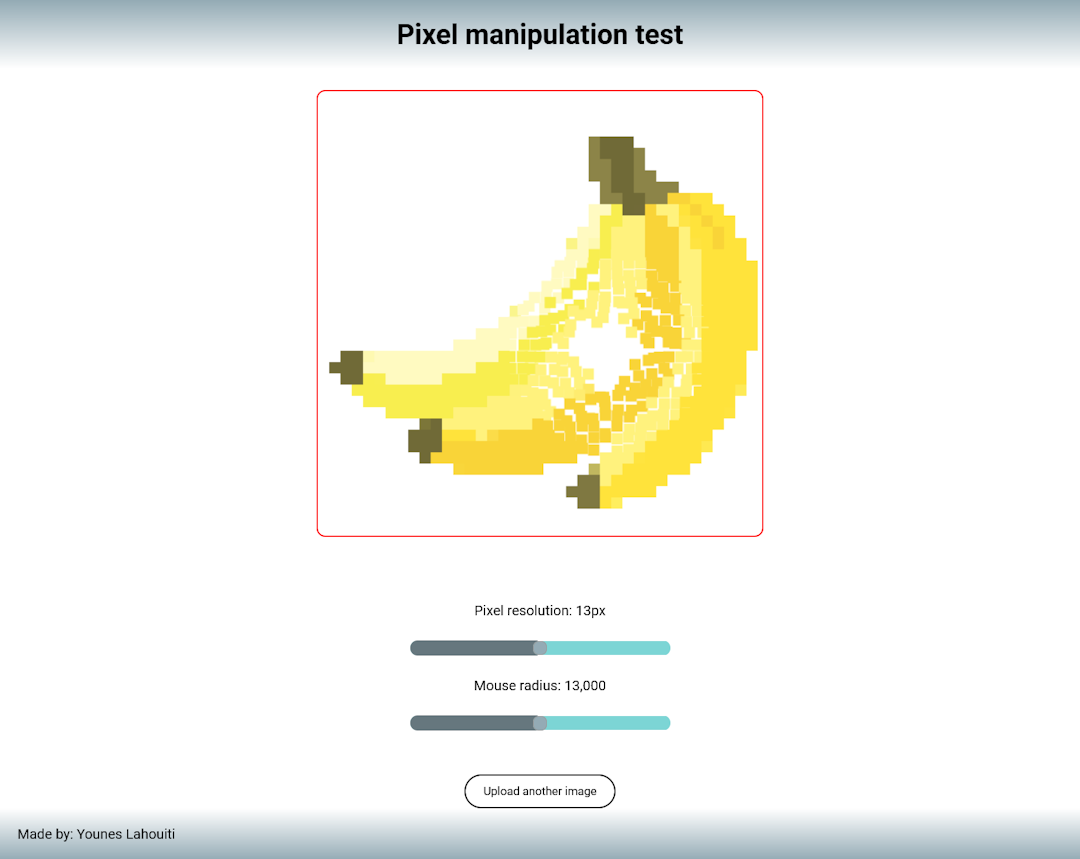 Pixel manipulation test n°1